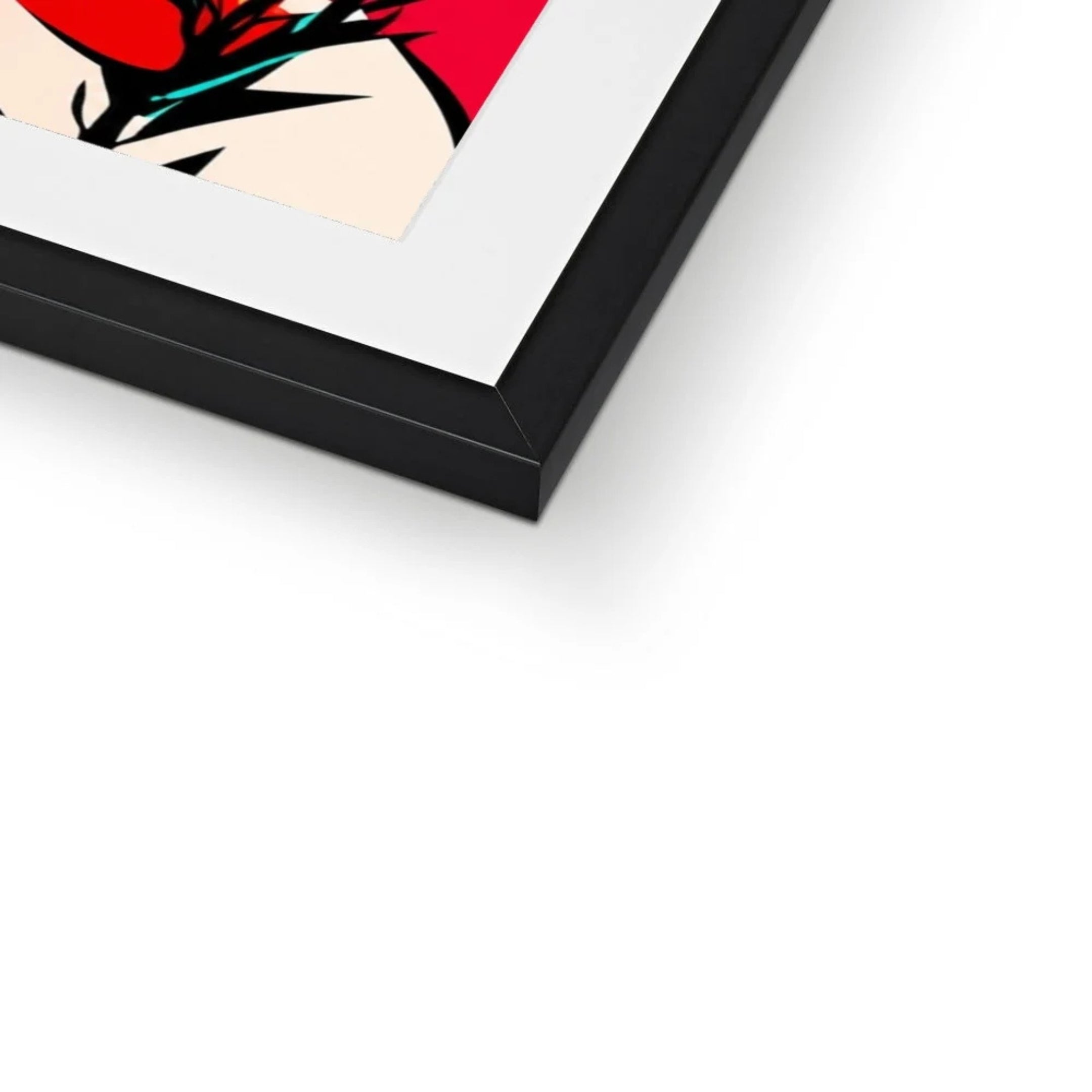 Celeste – Bold Geometry – Framed Print