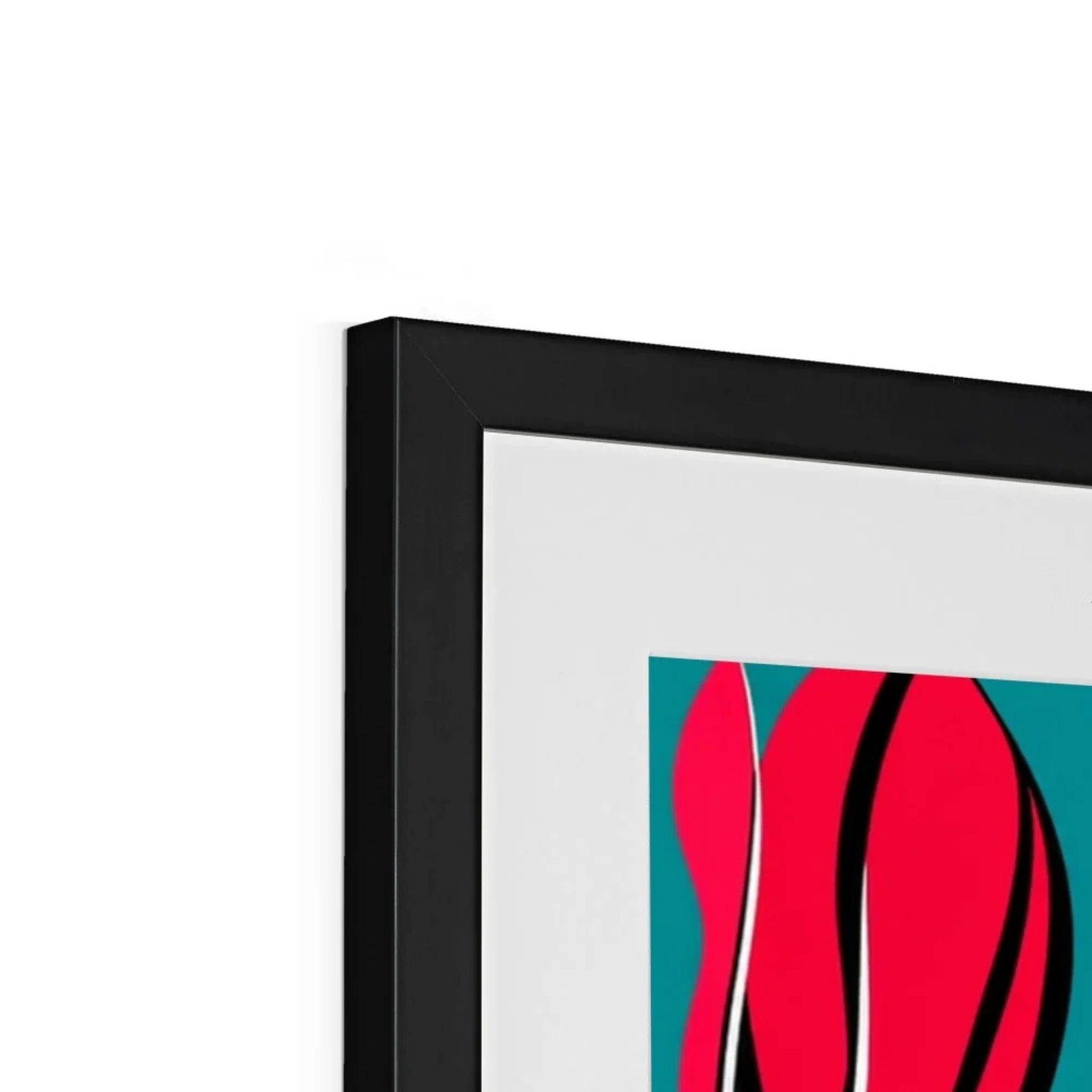 Celeste – Bold Geometry – Framed Print