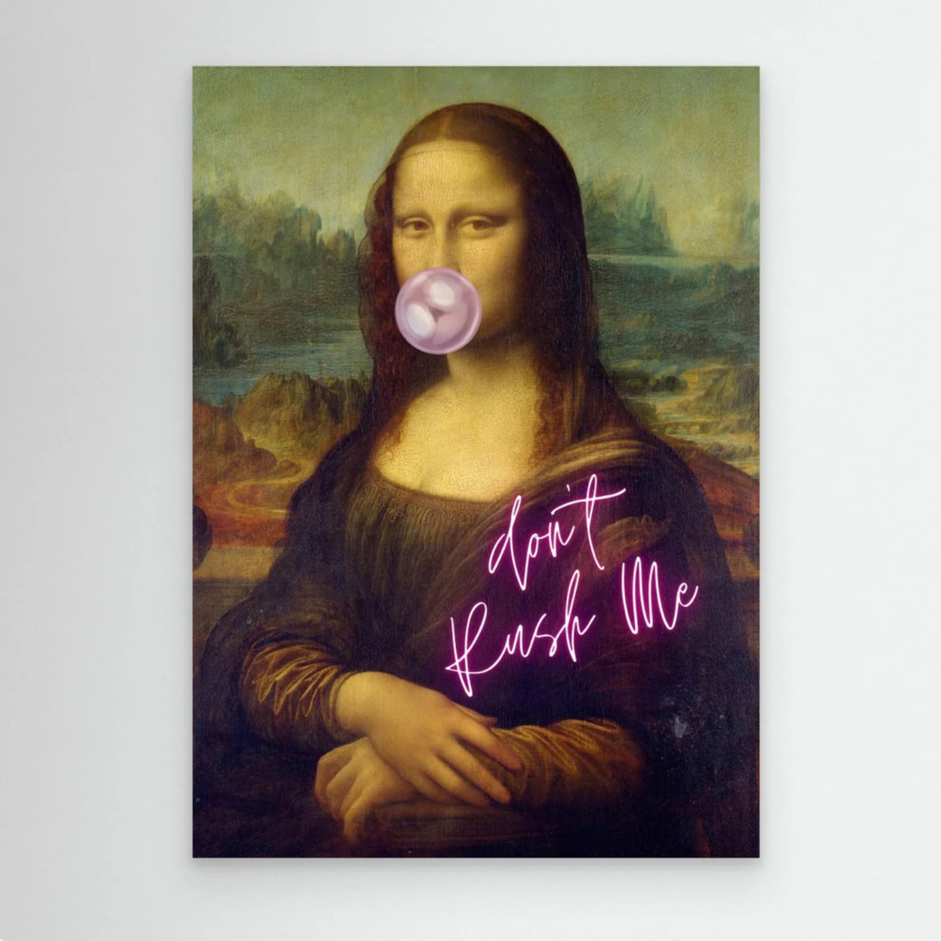 Mona Lisa - Don't Rush Me by The Art Concept Image 4