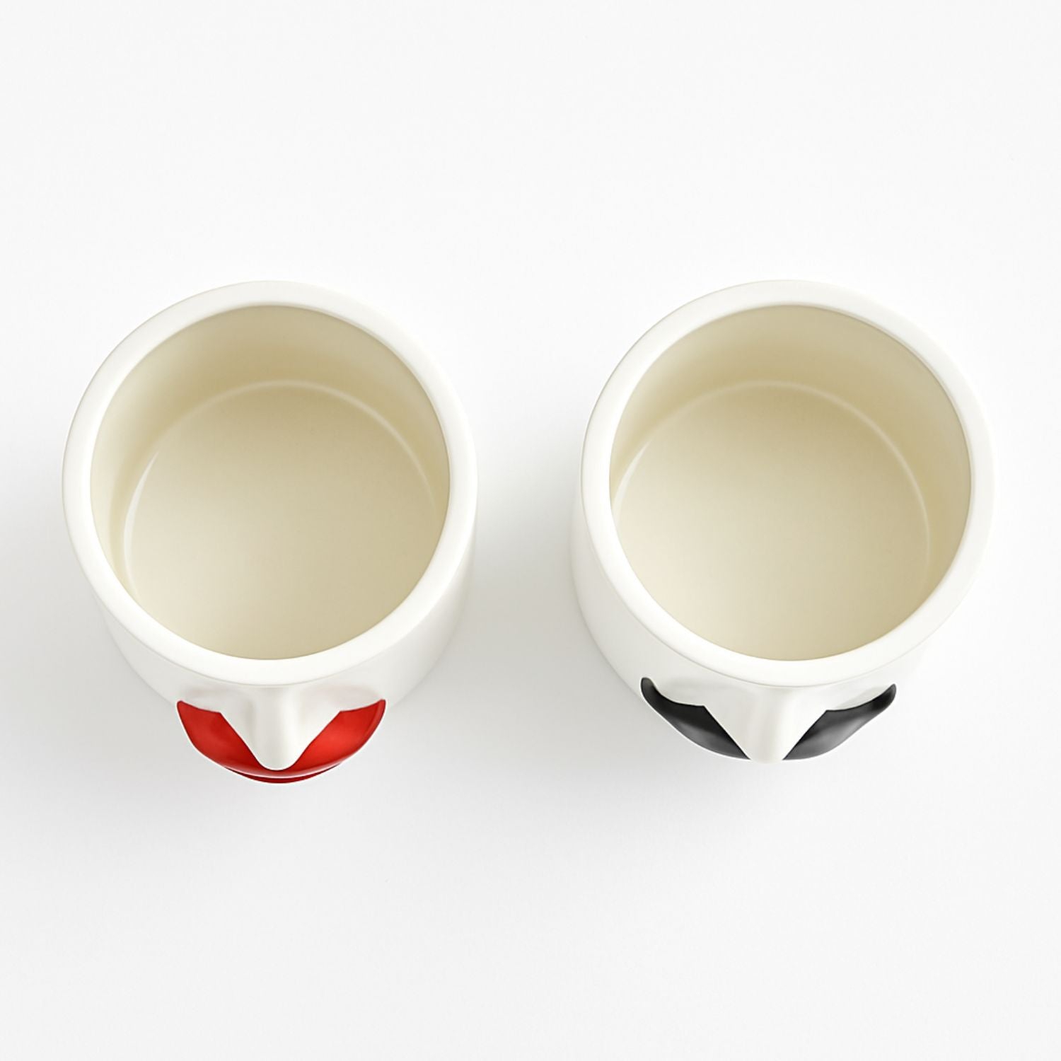 Mr & Mrs White Ceramic Pots – Set of 2