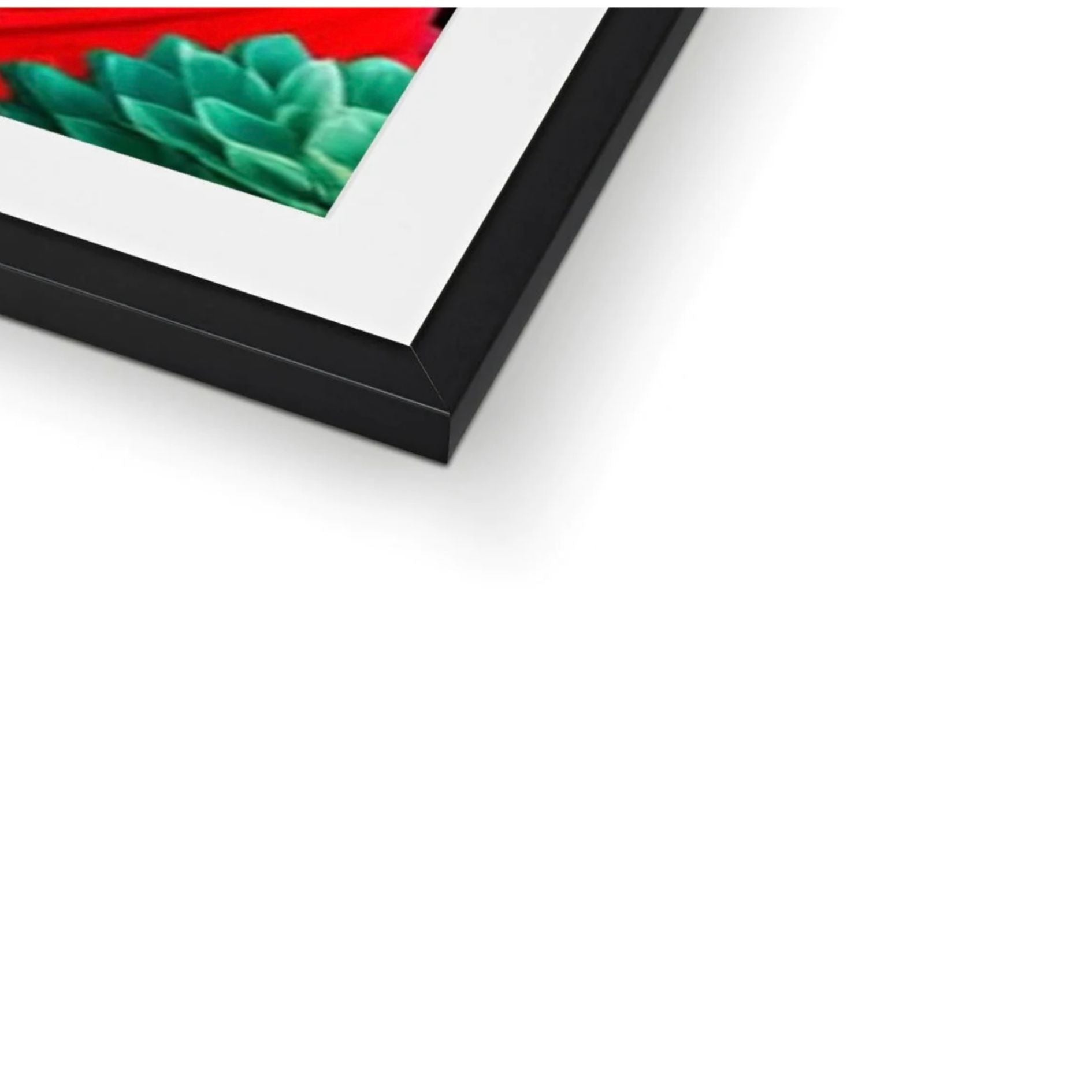 Lady with Green Hair - Framed & Mounted