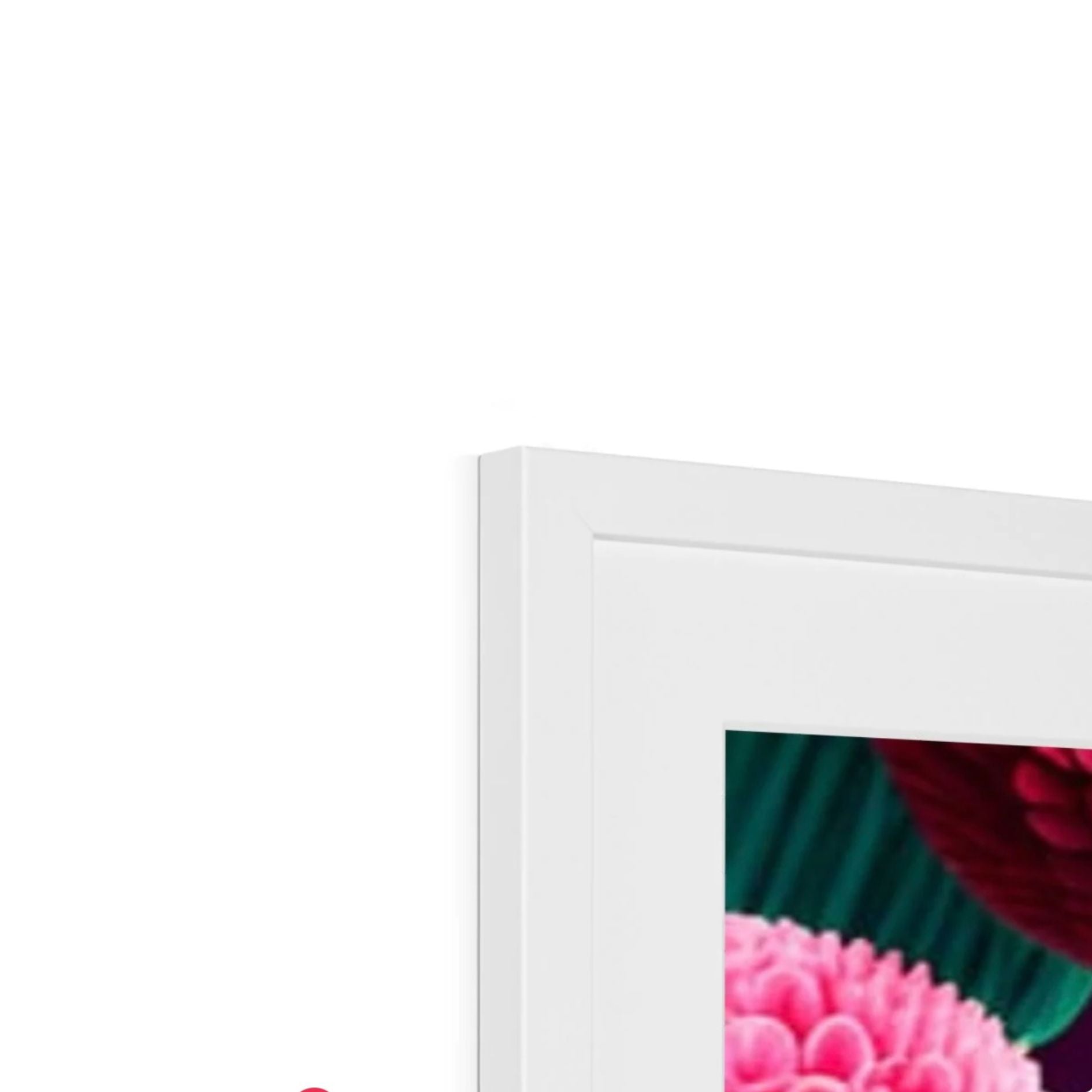 Lady with Green Hair - Framed & Mounted