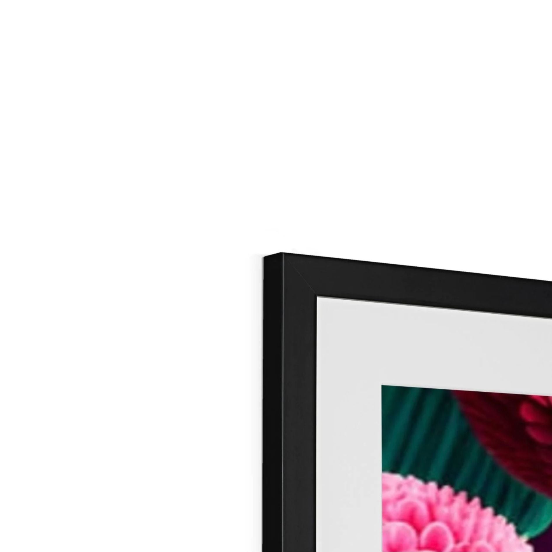 Lady with Green Hair - Framed & Mounted