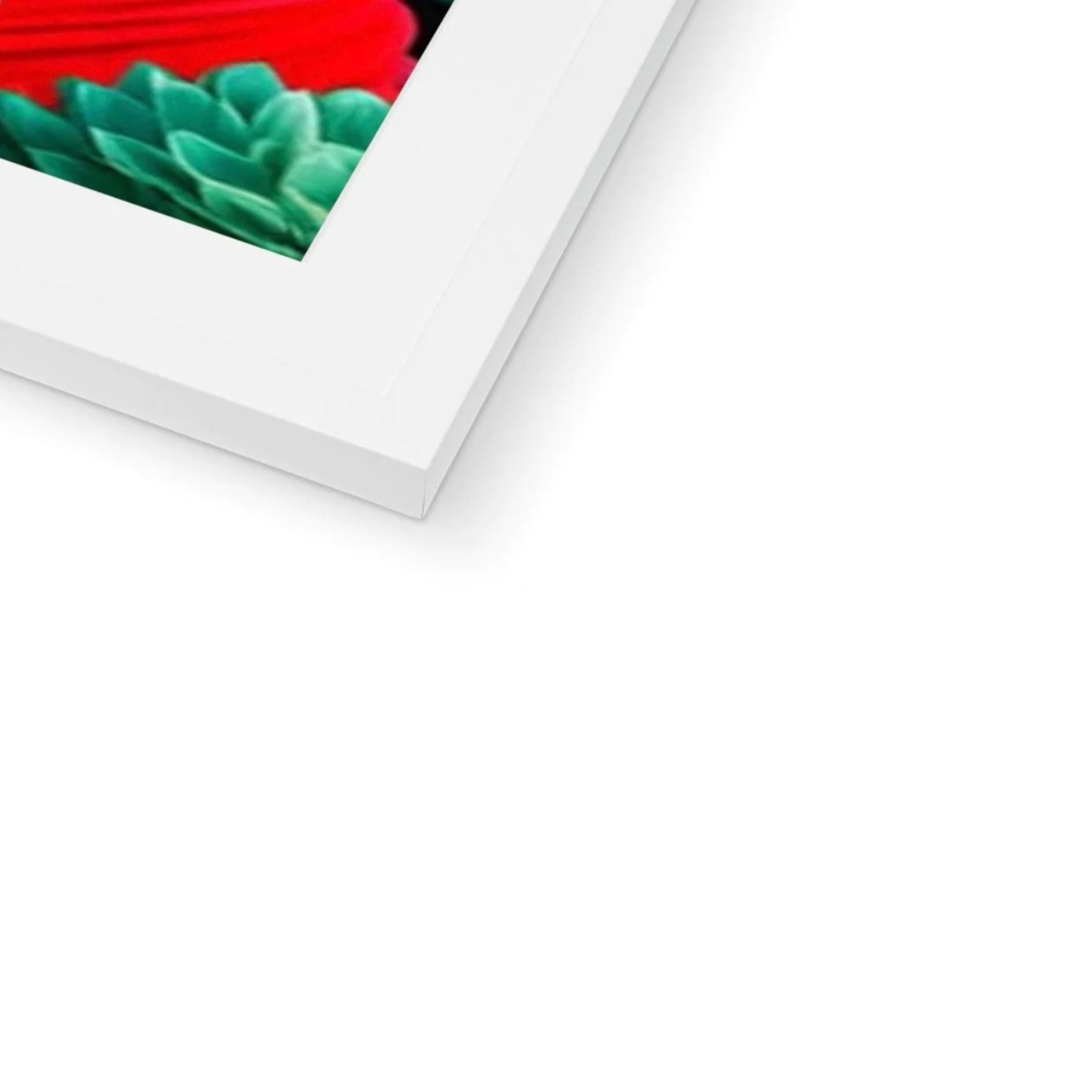 Lady with Green Hair - Framed & Mounted