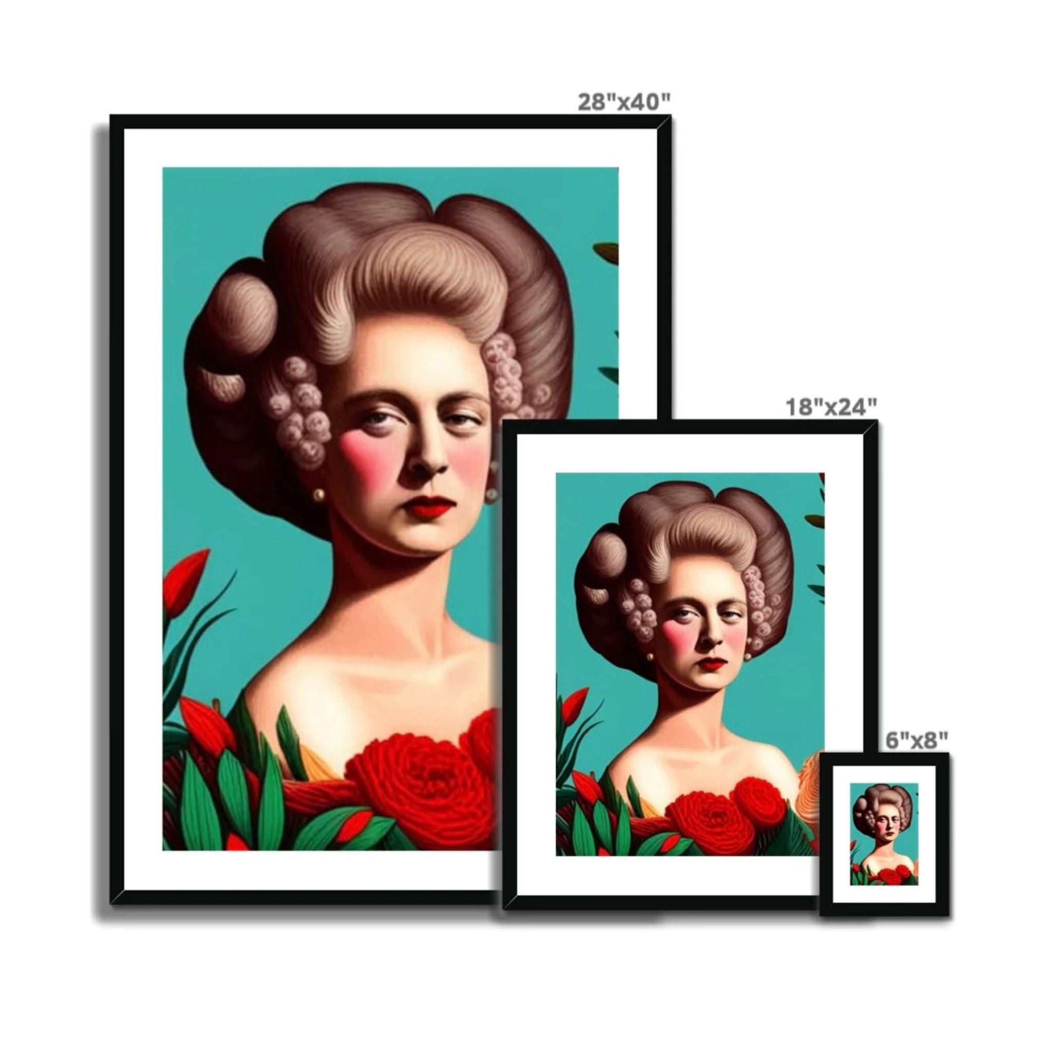 Margot Was Really Not Amused - Framed & Mounted Print