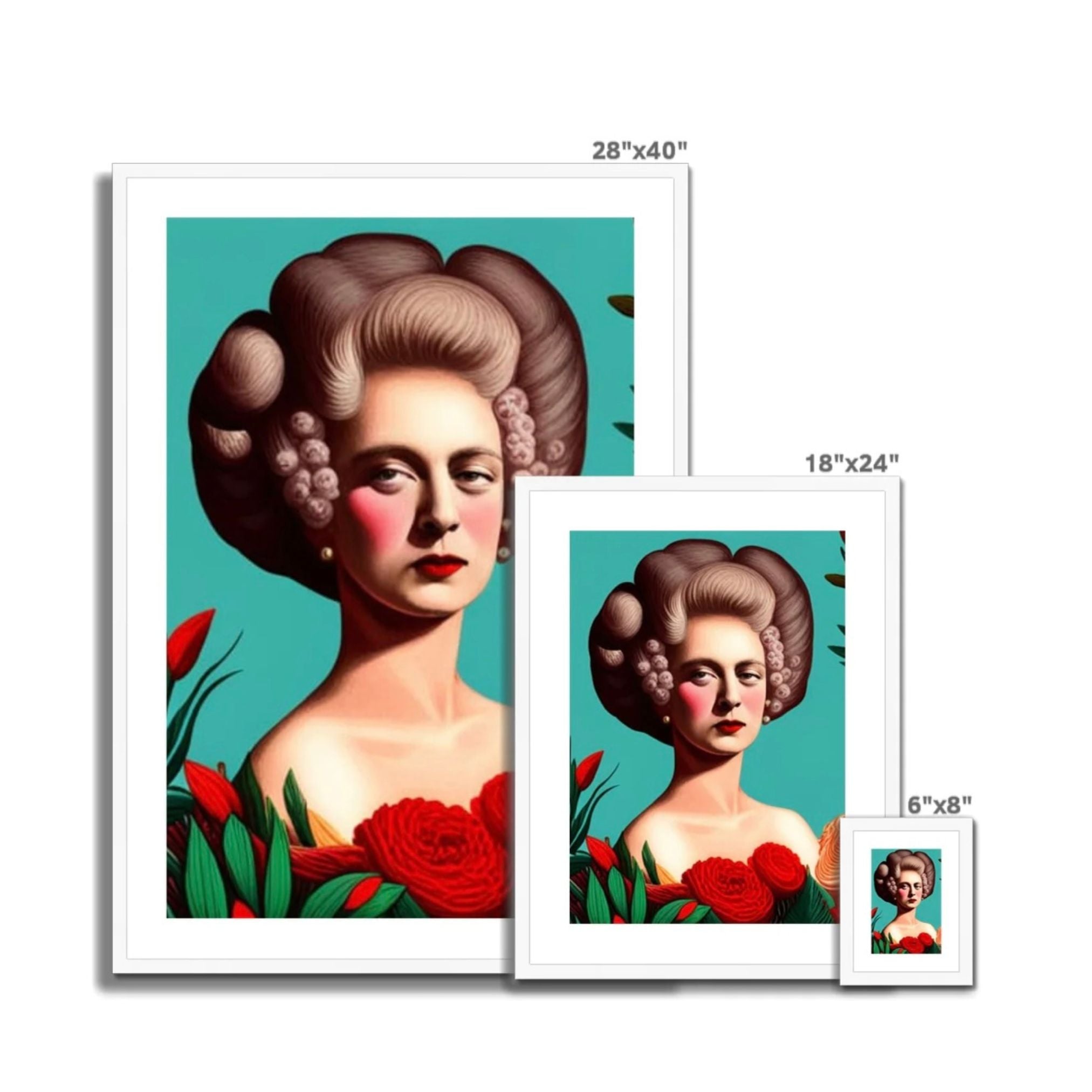 Margot Was Really Not Amused - Framed & Mounted Print