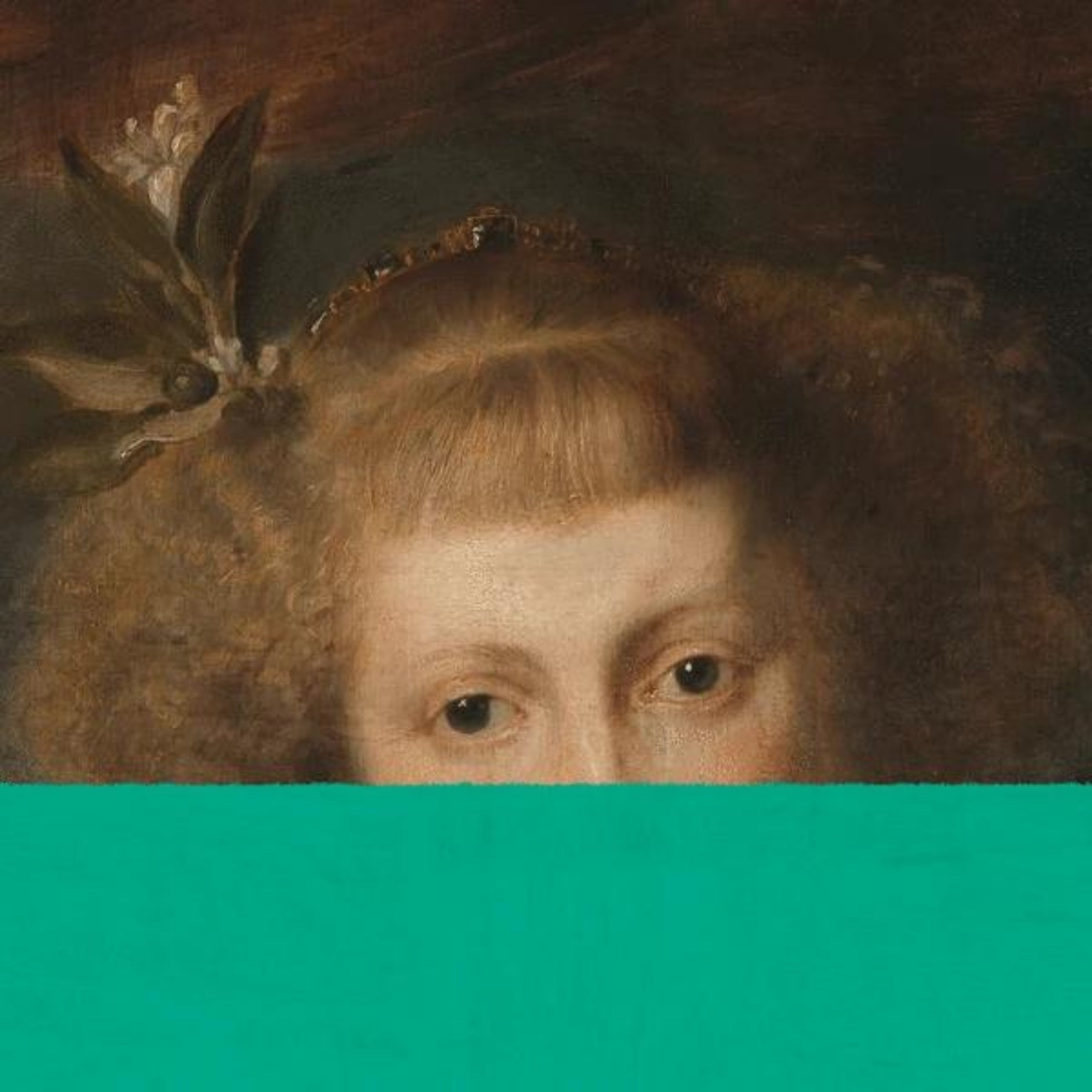 Prince & Rebel - Woman with Flower Canvas Print