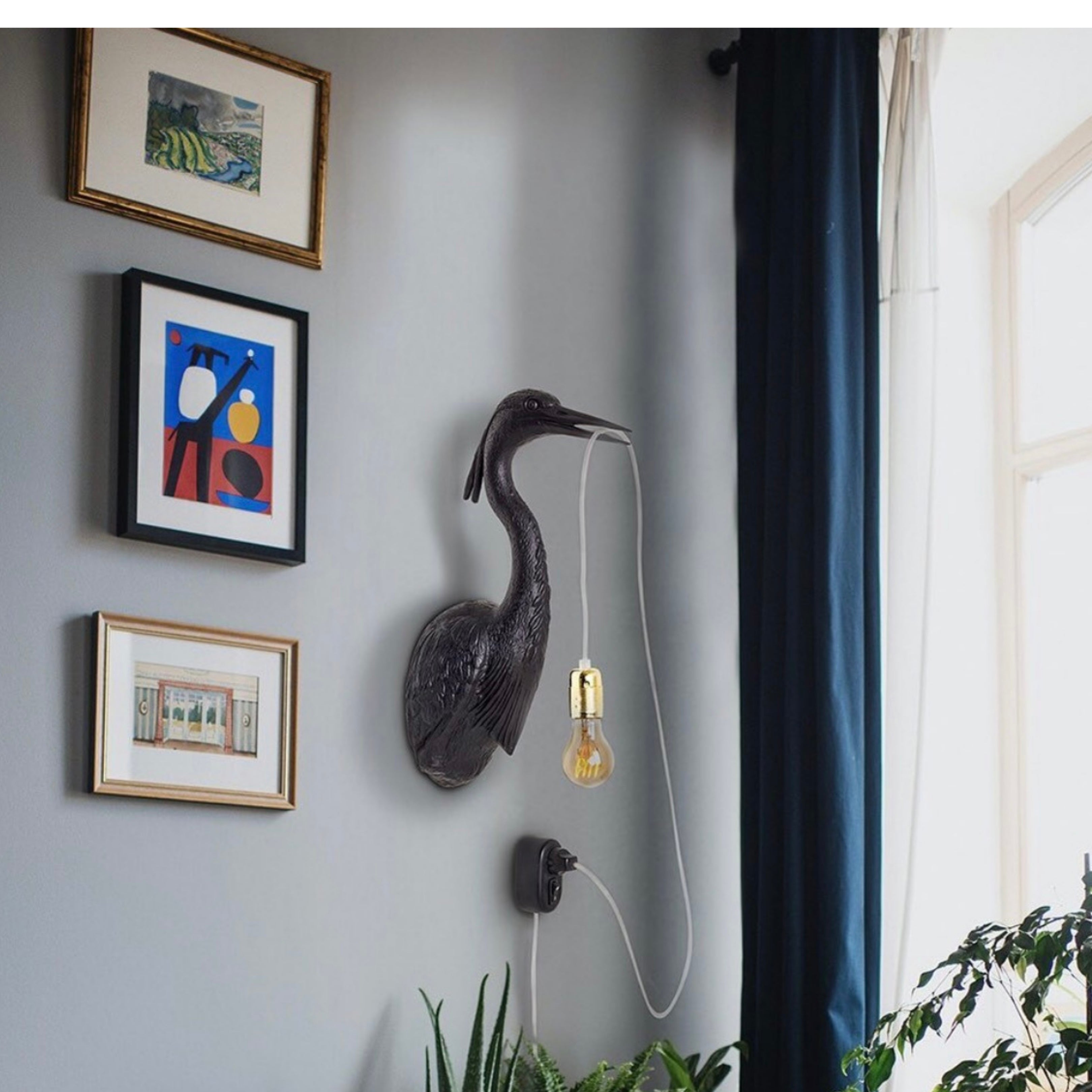 Flying Dutchman Wall Light - Black