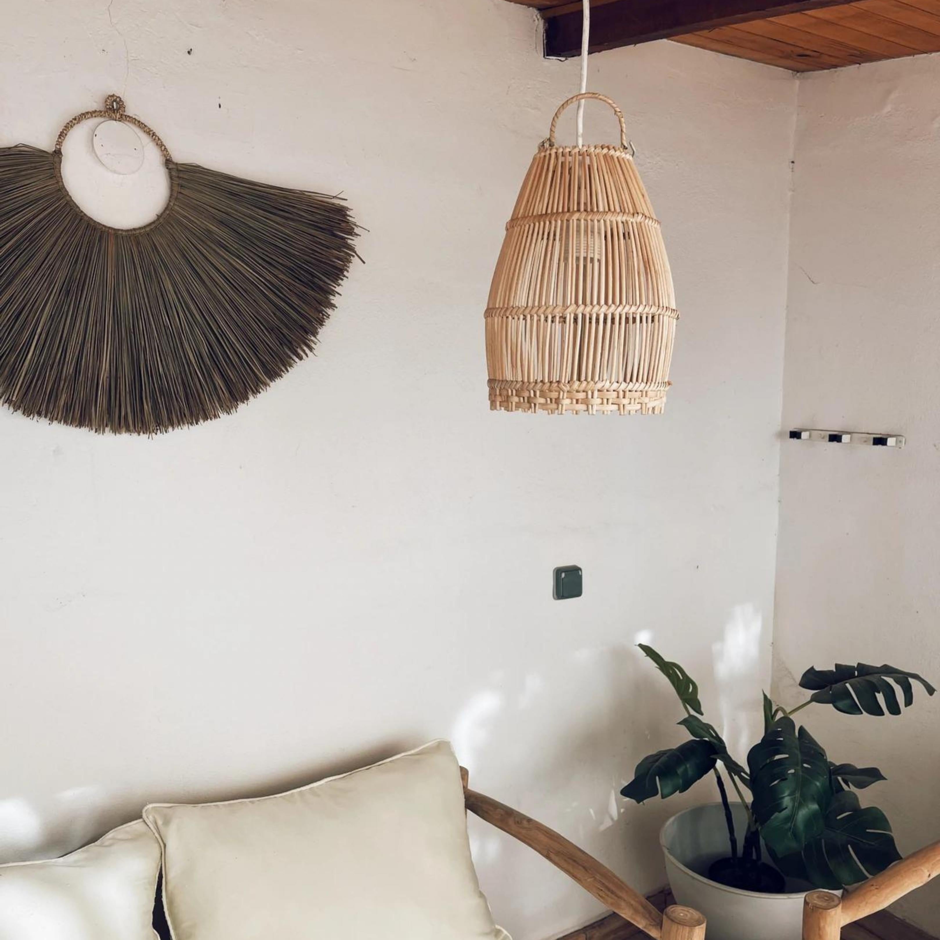 Ayana Rattan Lamp Shade Natural - Small