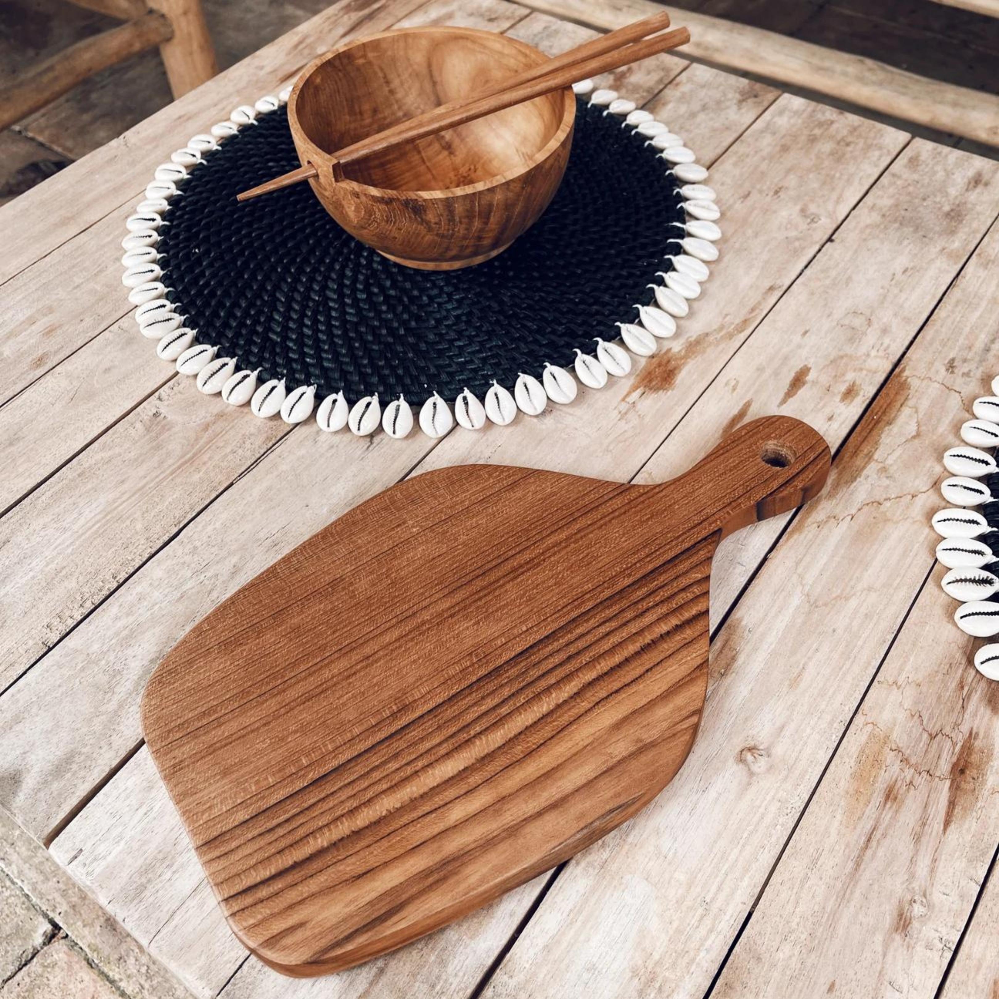 Teak Serving Plate - Atauro