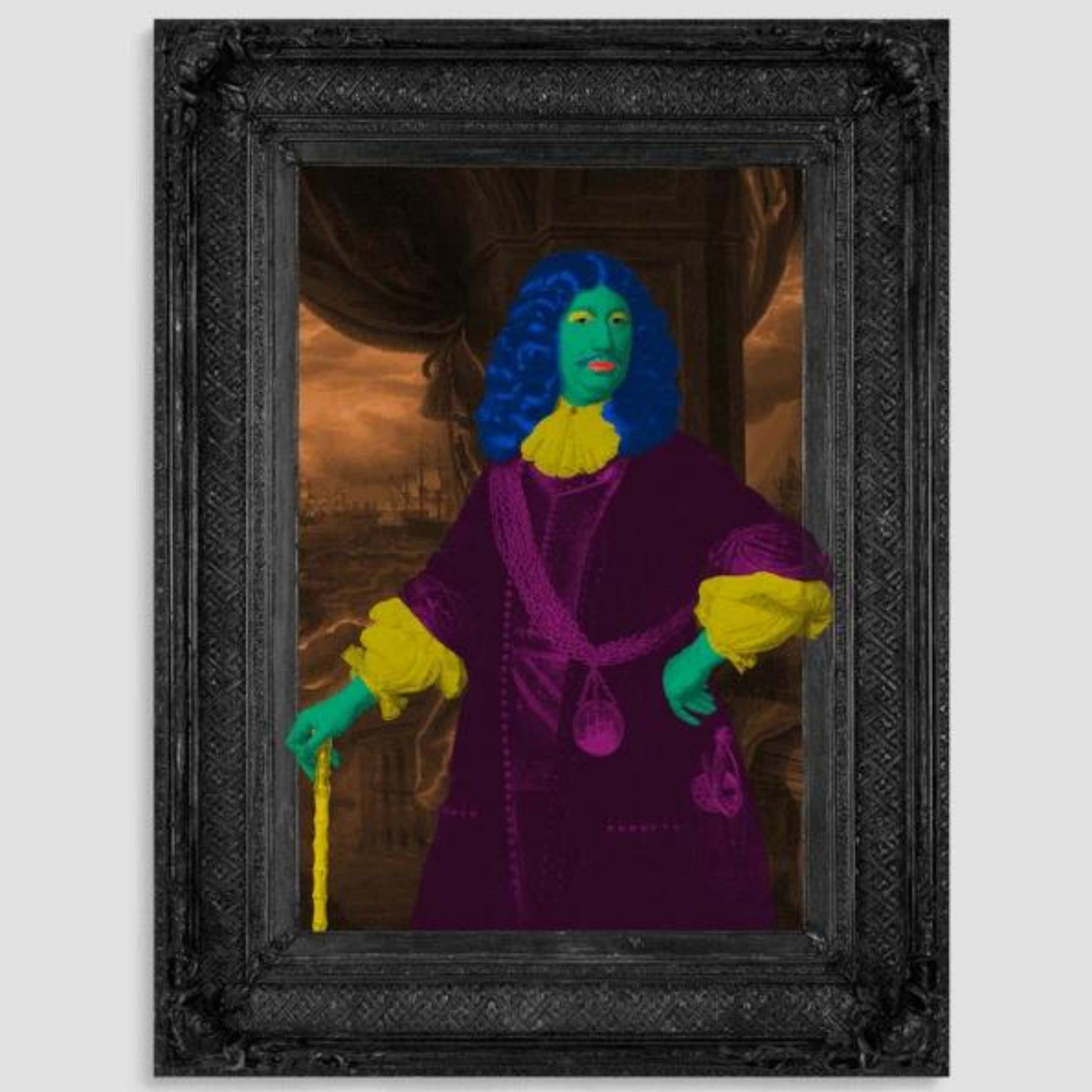 Prince & Rebel - Manic Mattheus Canvas Print