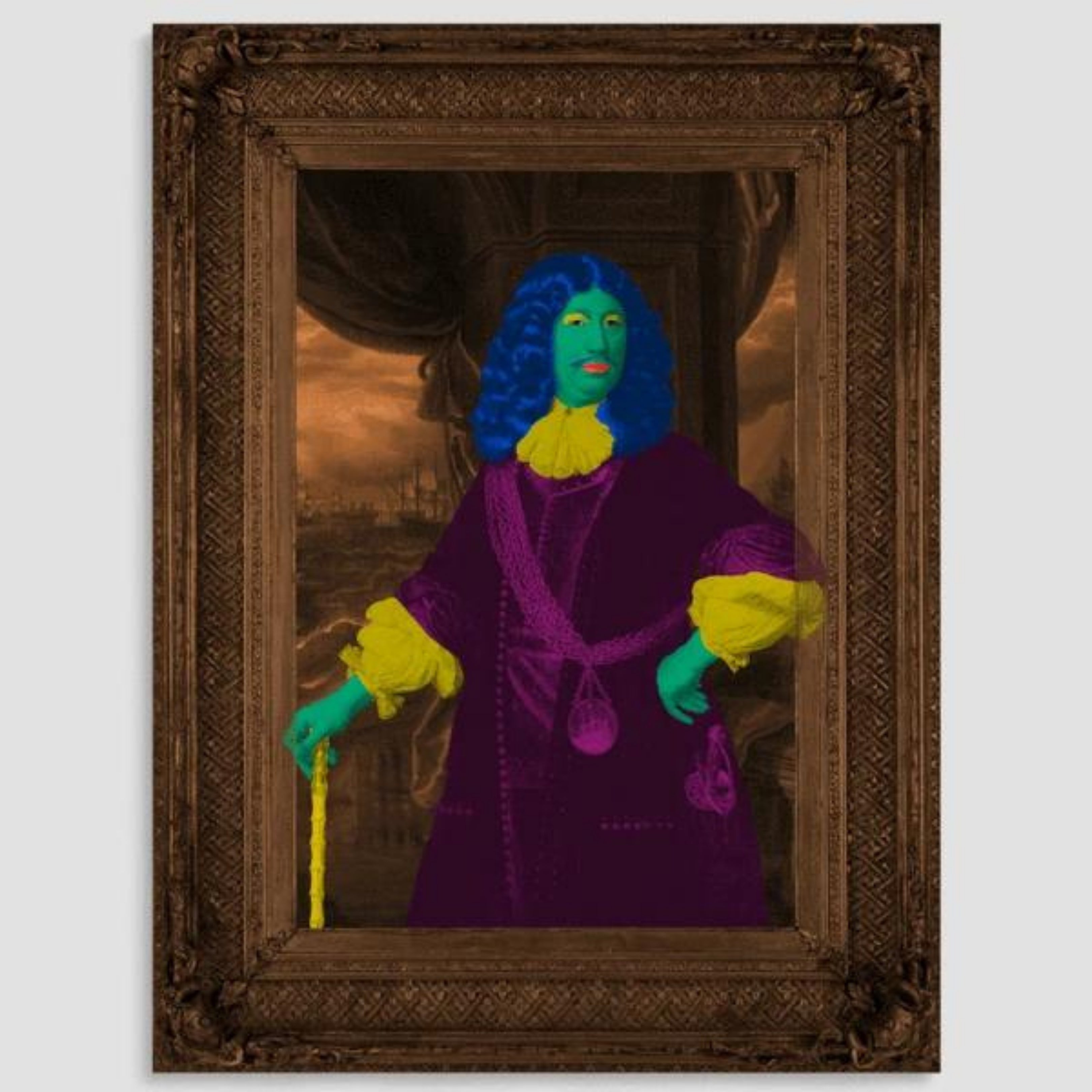 Prince & Rebel - Manic Mattheus Canvas Print