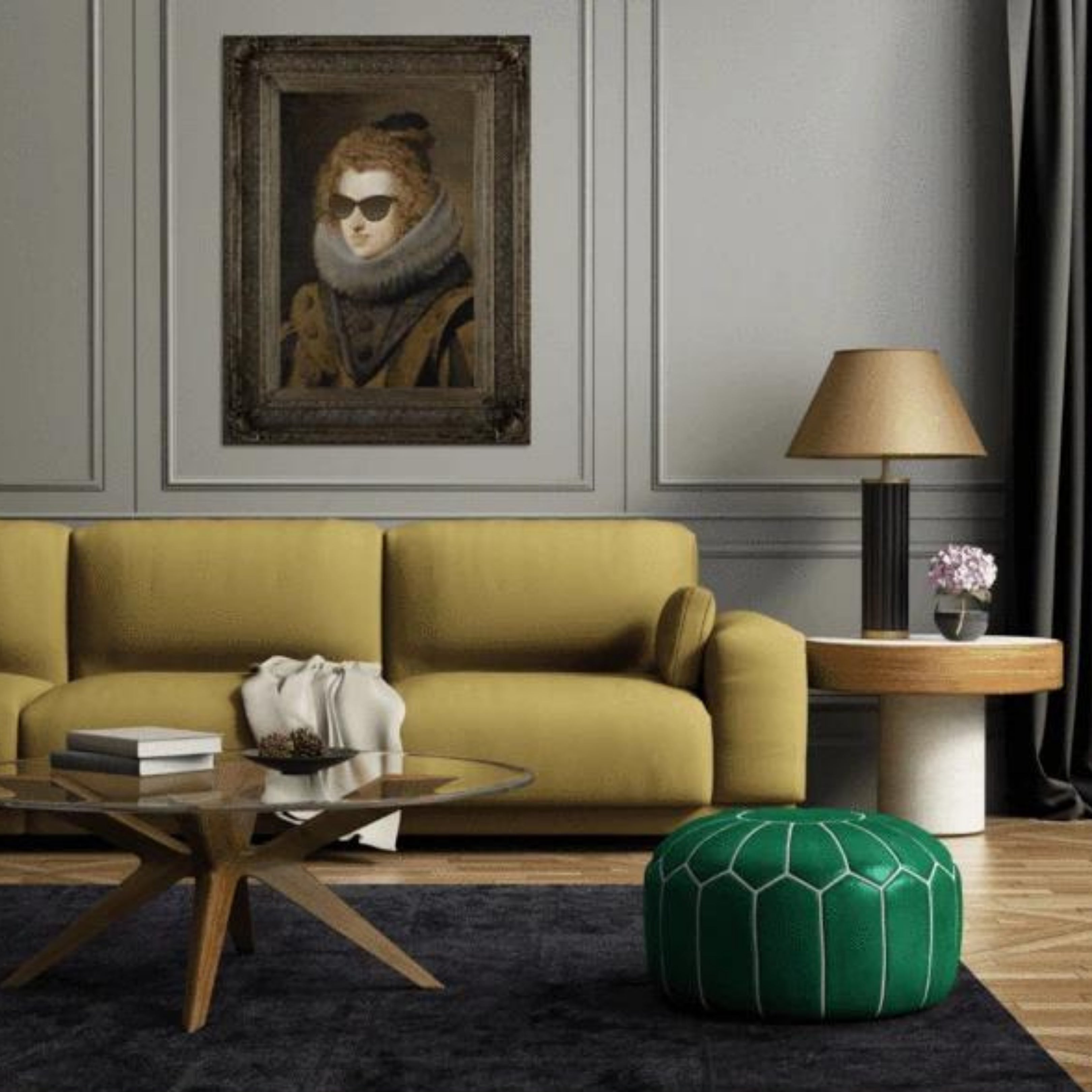 Prince & Rebel - Resting Bitch Face Canvas Print