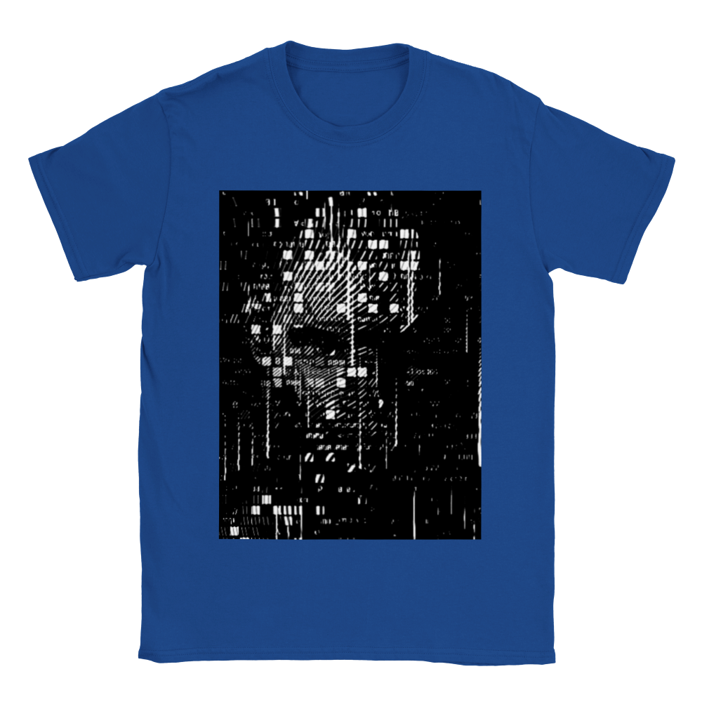 Dark Robot Print in Classic Unisex Crewneck T-shirt