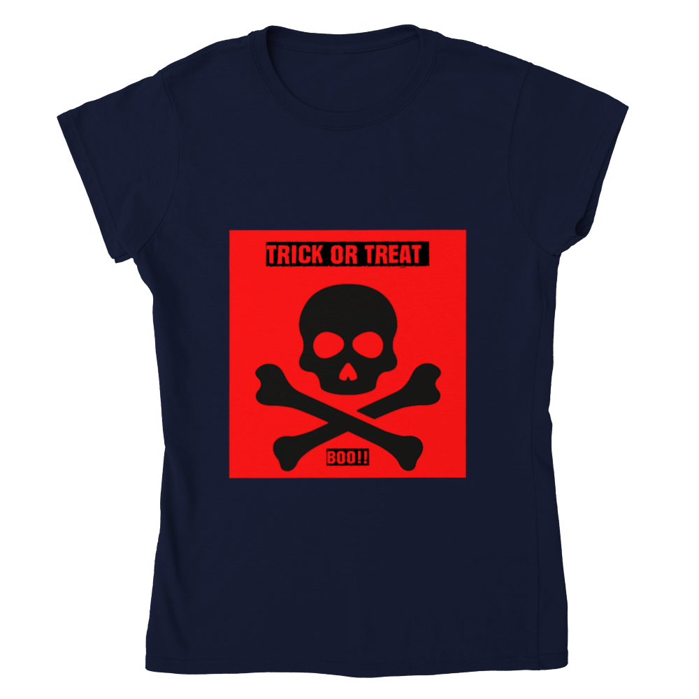 Treat or Treat Classic Women's Crewneck T-shirt