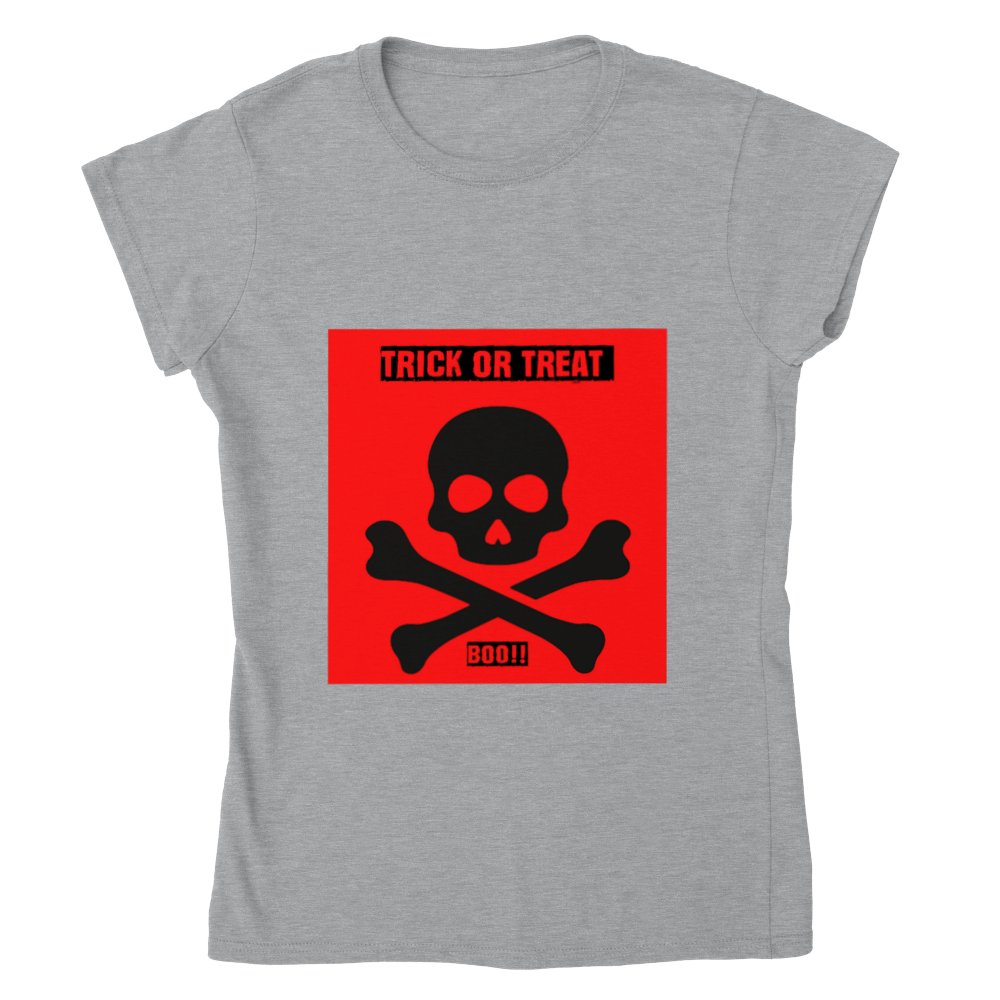 Treat or Treat Classic Women's Crewneck T-shirt