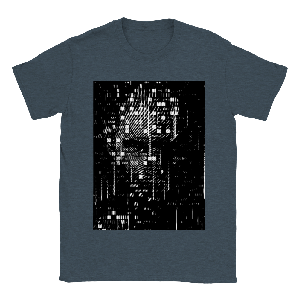 Dark Robot Print in Classic Unisex Crewneck T-shirt