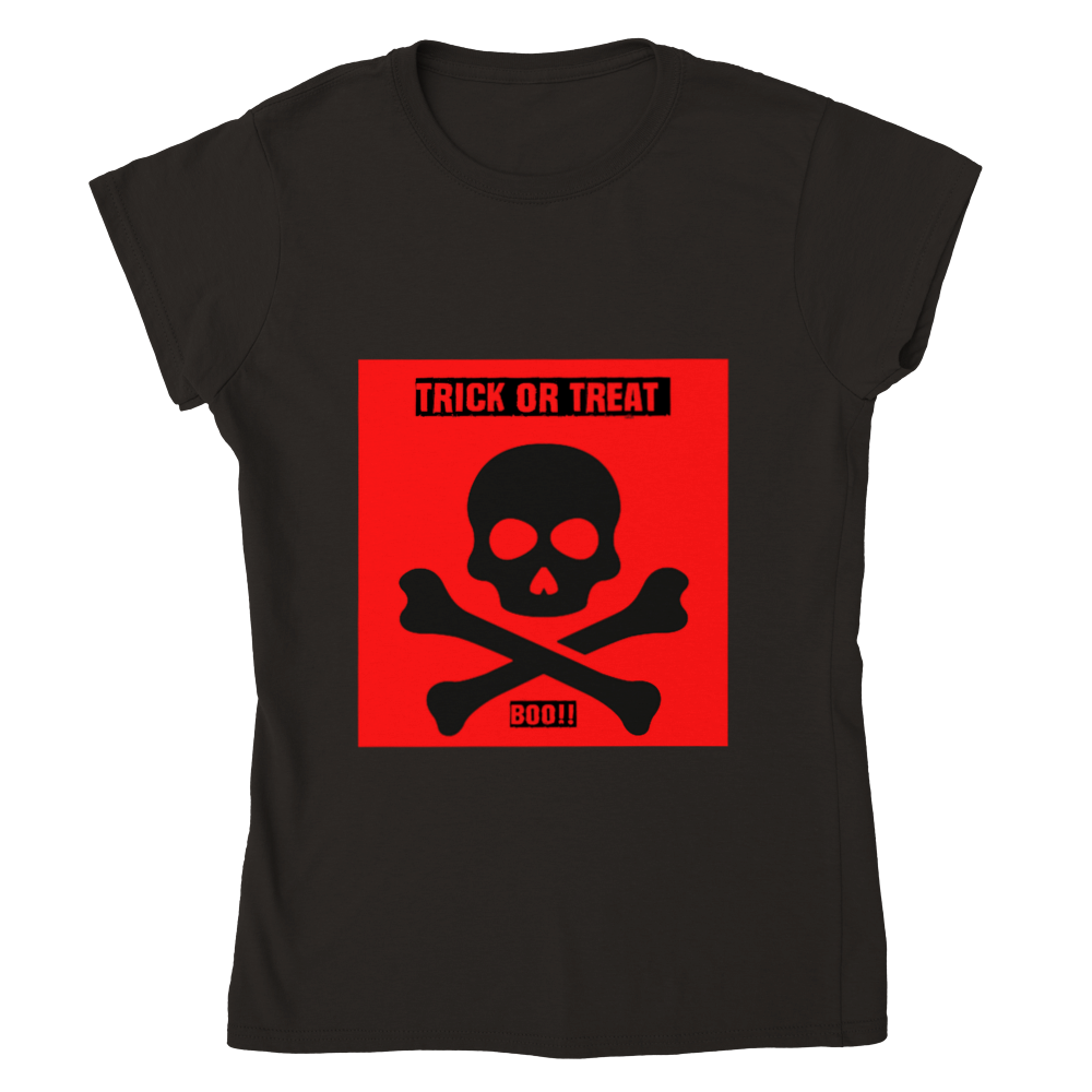 Treat or Treat Classic Women's Crewneck T-shirt