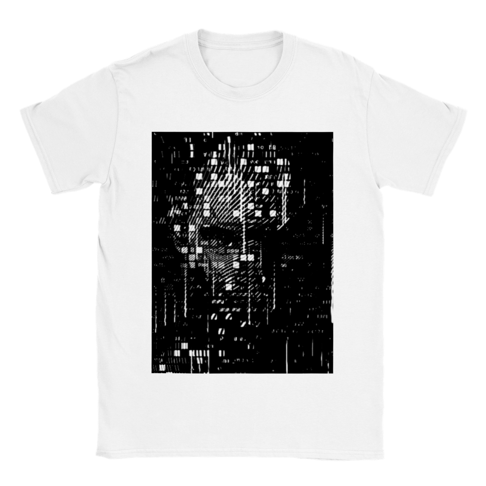 Dark Robot Print in Classic Unisex Crewneck T-shirt