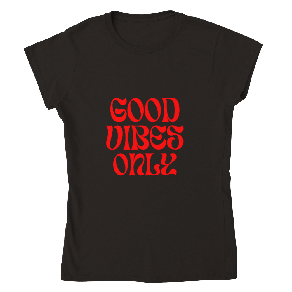 GOOD VIBES ONLY Crewneck T-shirt