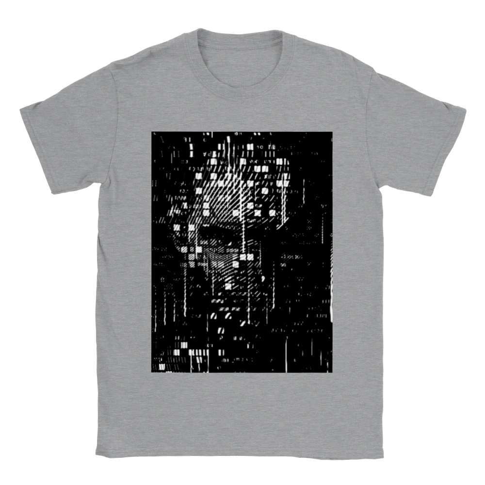 Dark Robot Print in Classic Unisex Crewneck T-shirt