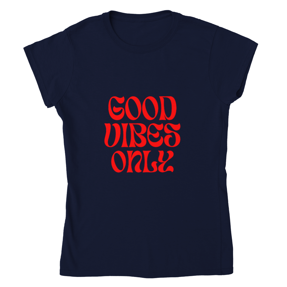 GOOD VIBES ONLY Crewneck T-shirt