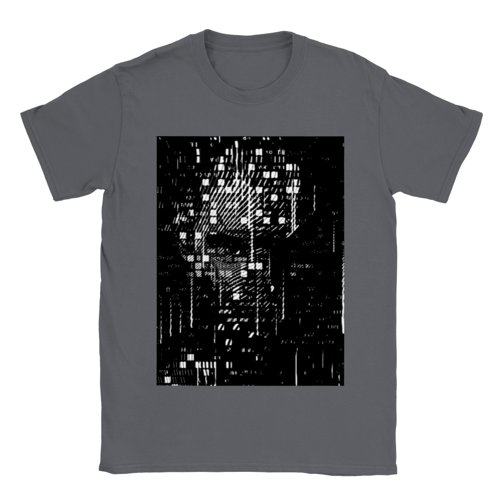 Dark Robot Print in Classic Unisex Crewneck T-shirt