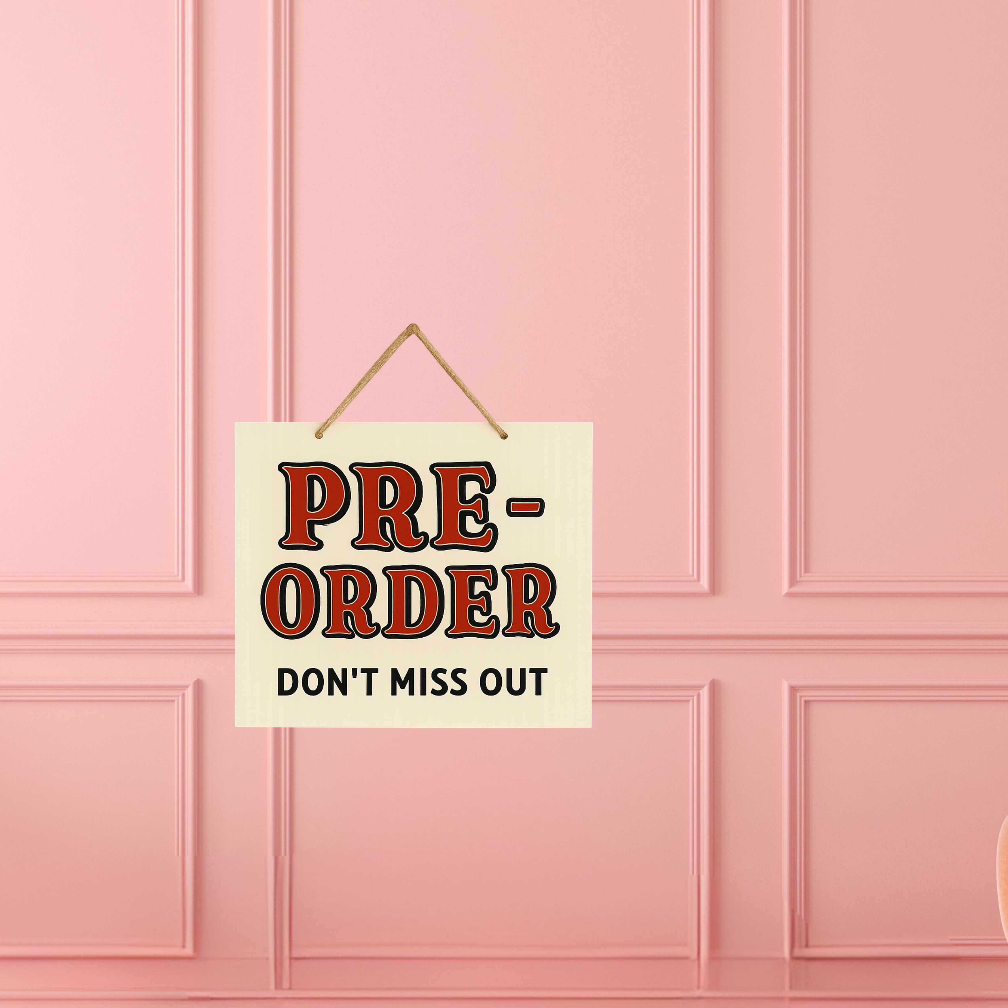 PRE-ORDER