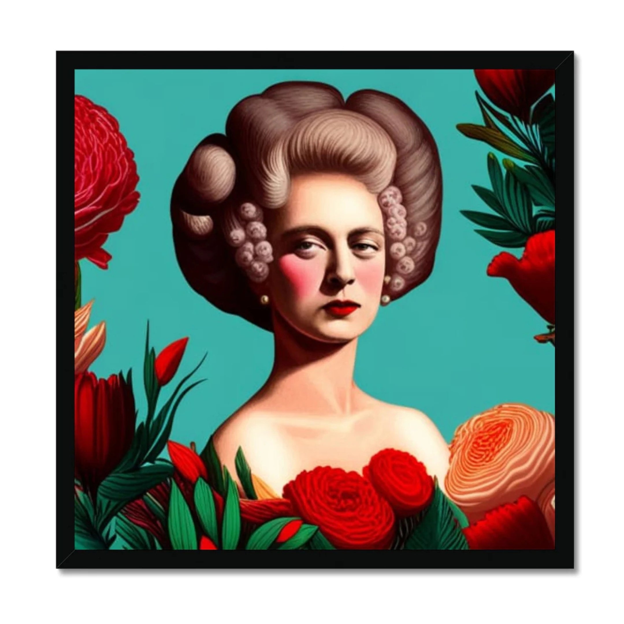 Margot Was Really Not Amused – Framed Print