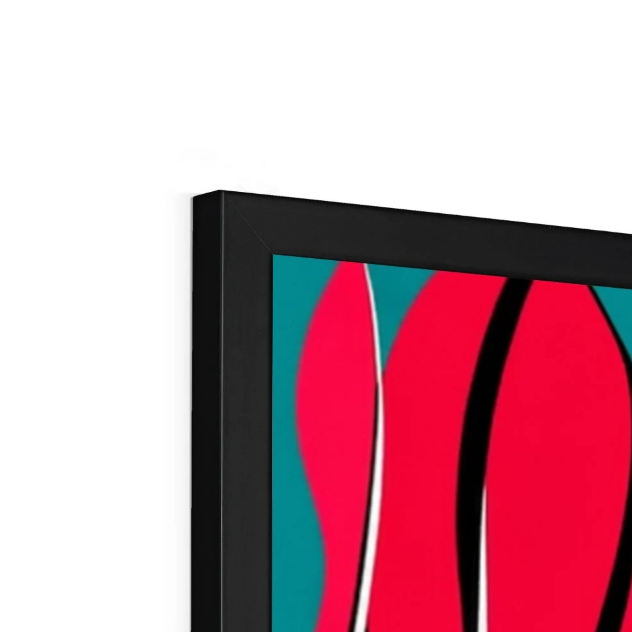 Celeste – Bold Geometry – Framed Print