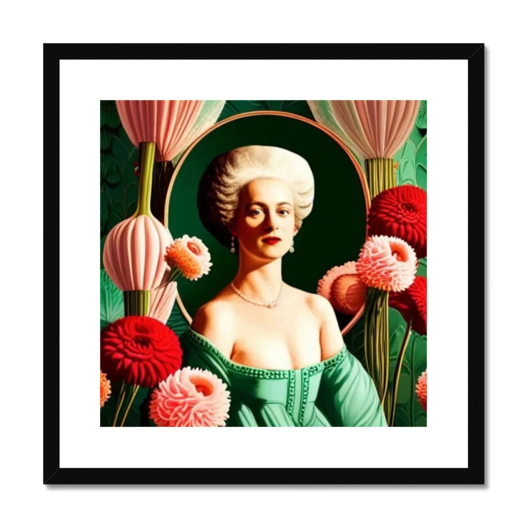Élodie – Garden Reverie – Framed Print