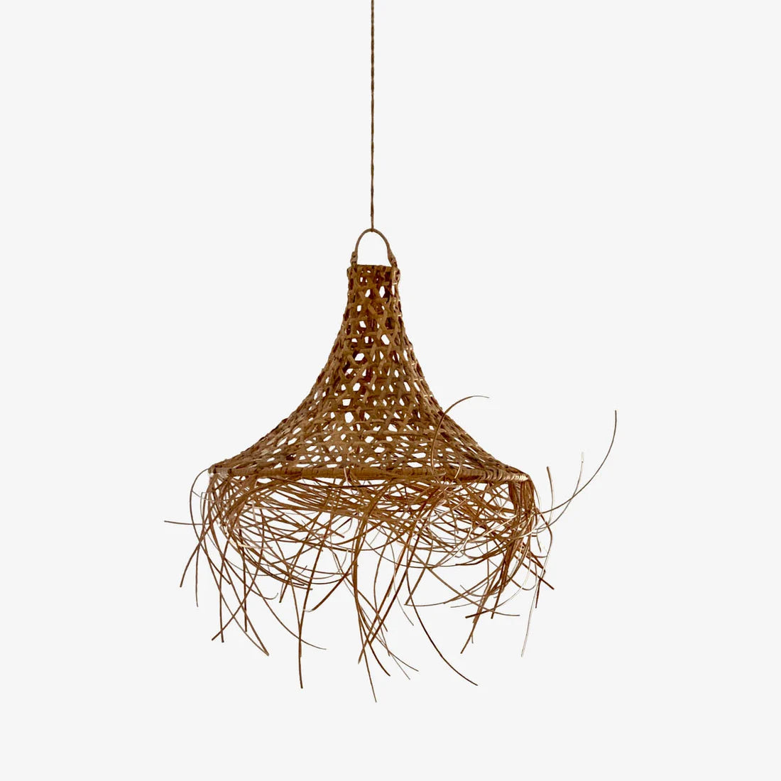 Mangsit Bamboo Lampshade – Small or Medium