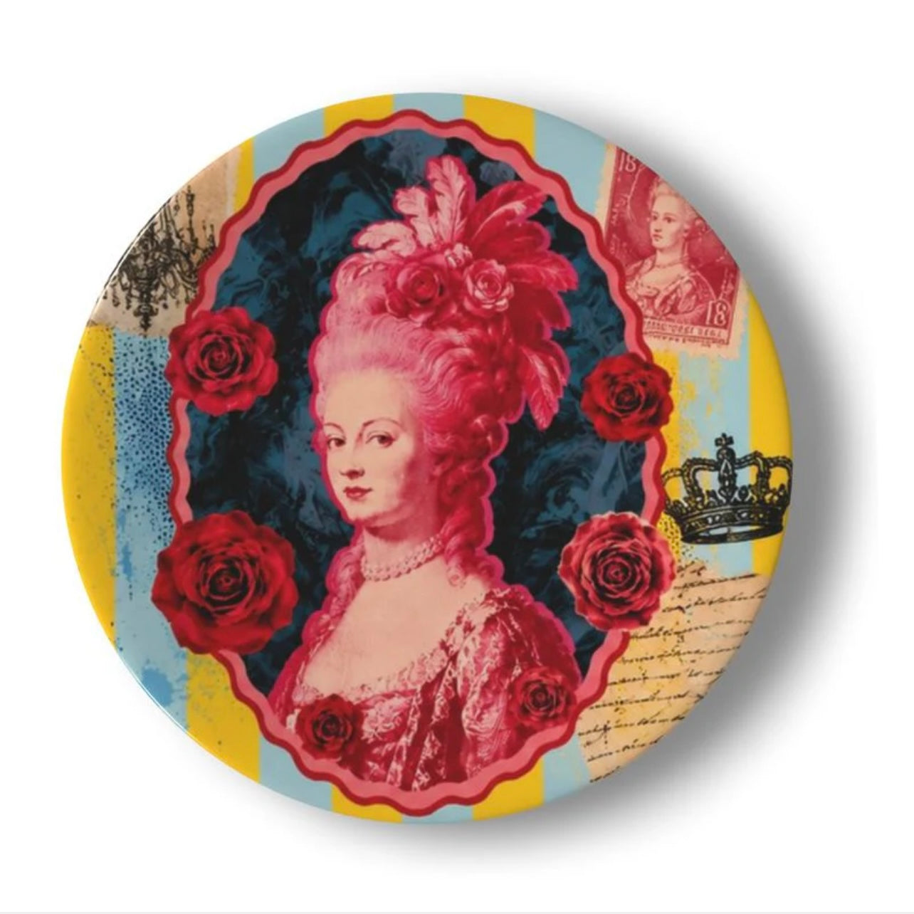 Marie Antoinette Pop Art Collection – Set of 4 Decorative Plates