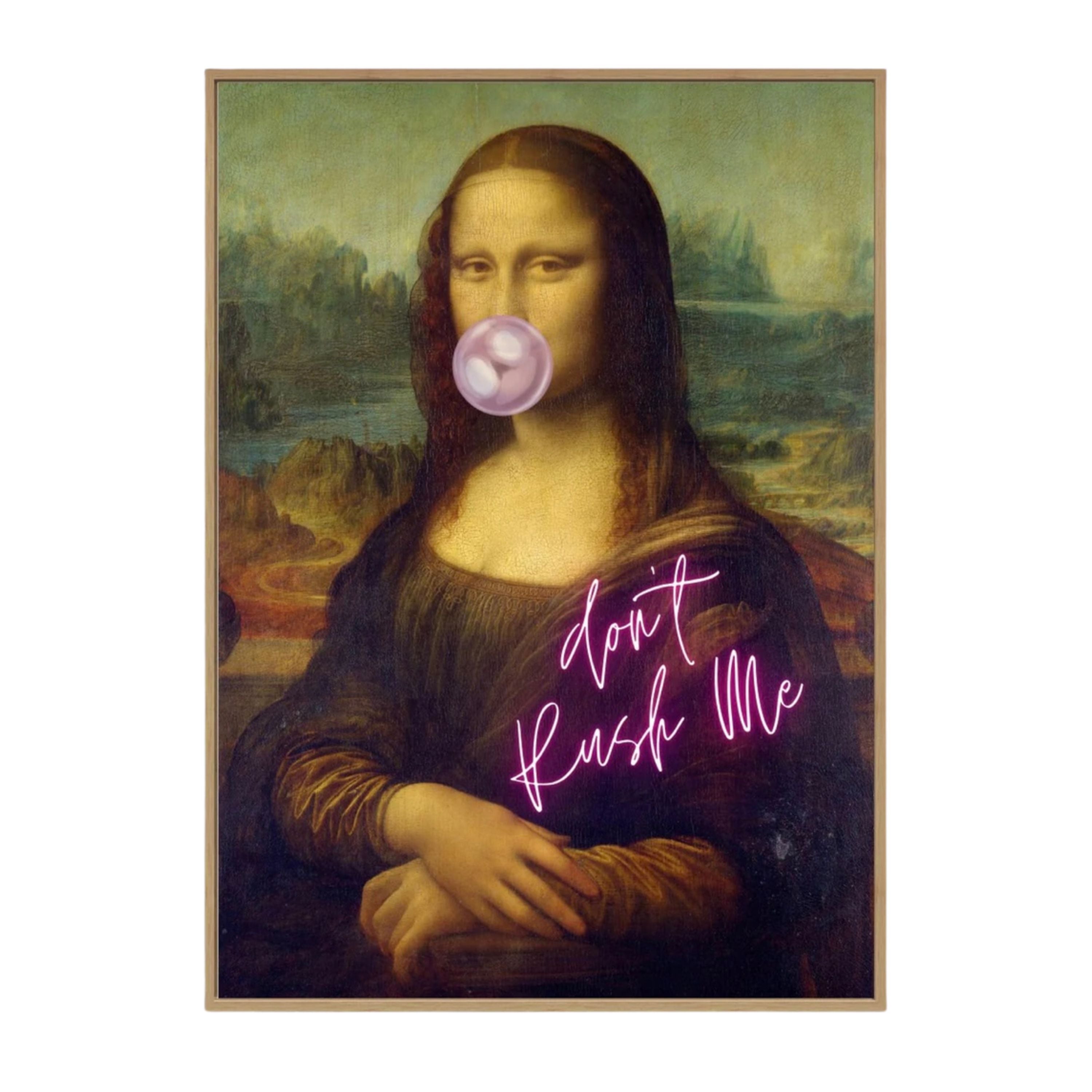 Mona Lisa - Don't Rush Me by The Art Concept Image 1
