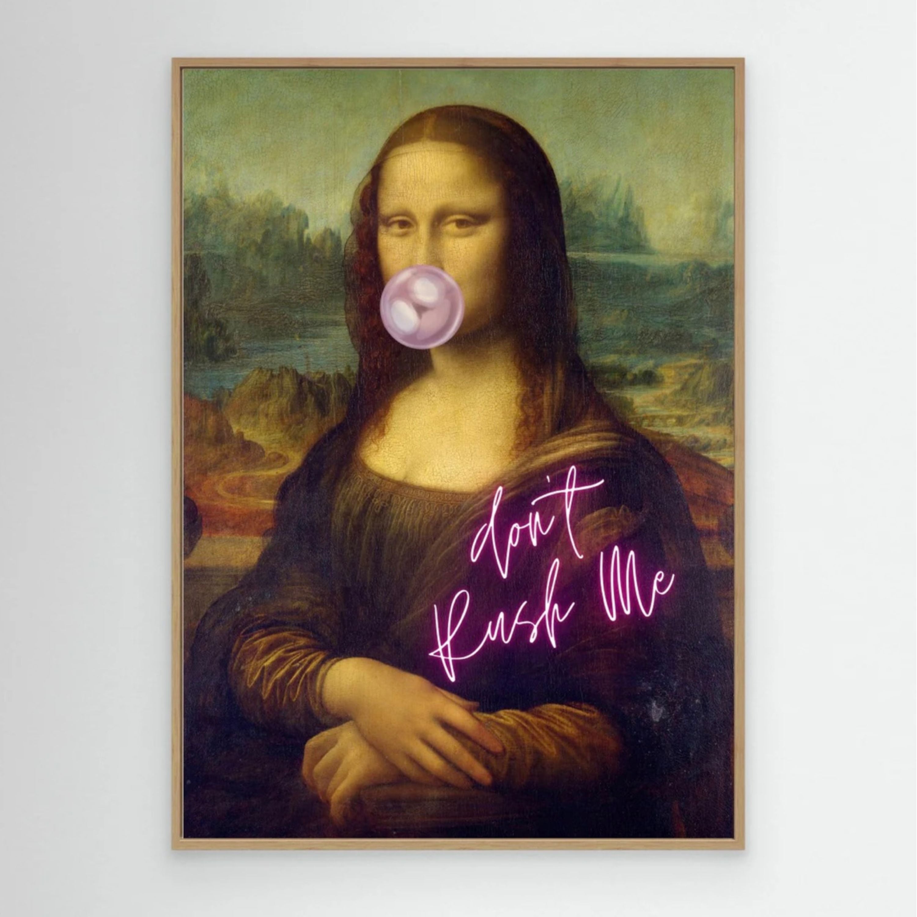 Mona Lisa - Don't Rush Me by The Art Concept Image 5