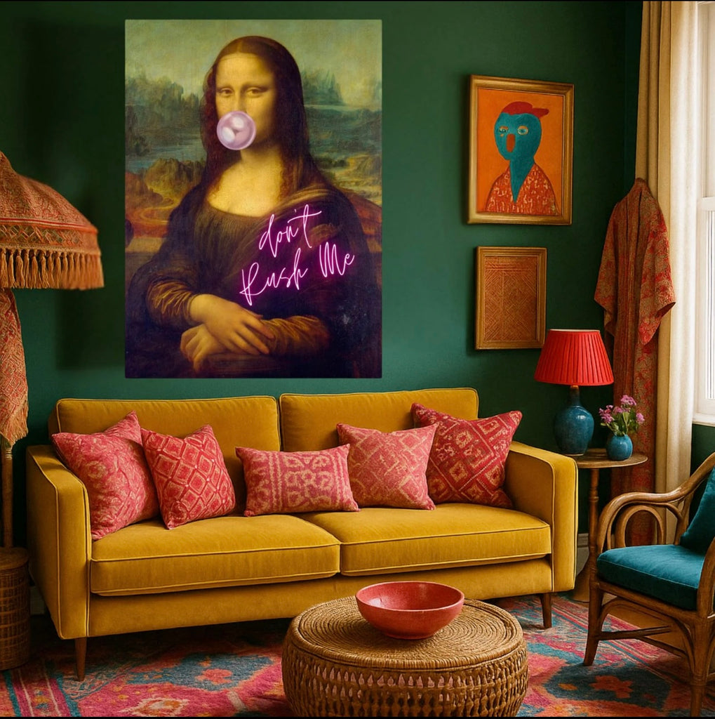 Mona Lisa - Don't Rush Me by The Art Concept Image 6