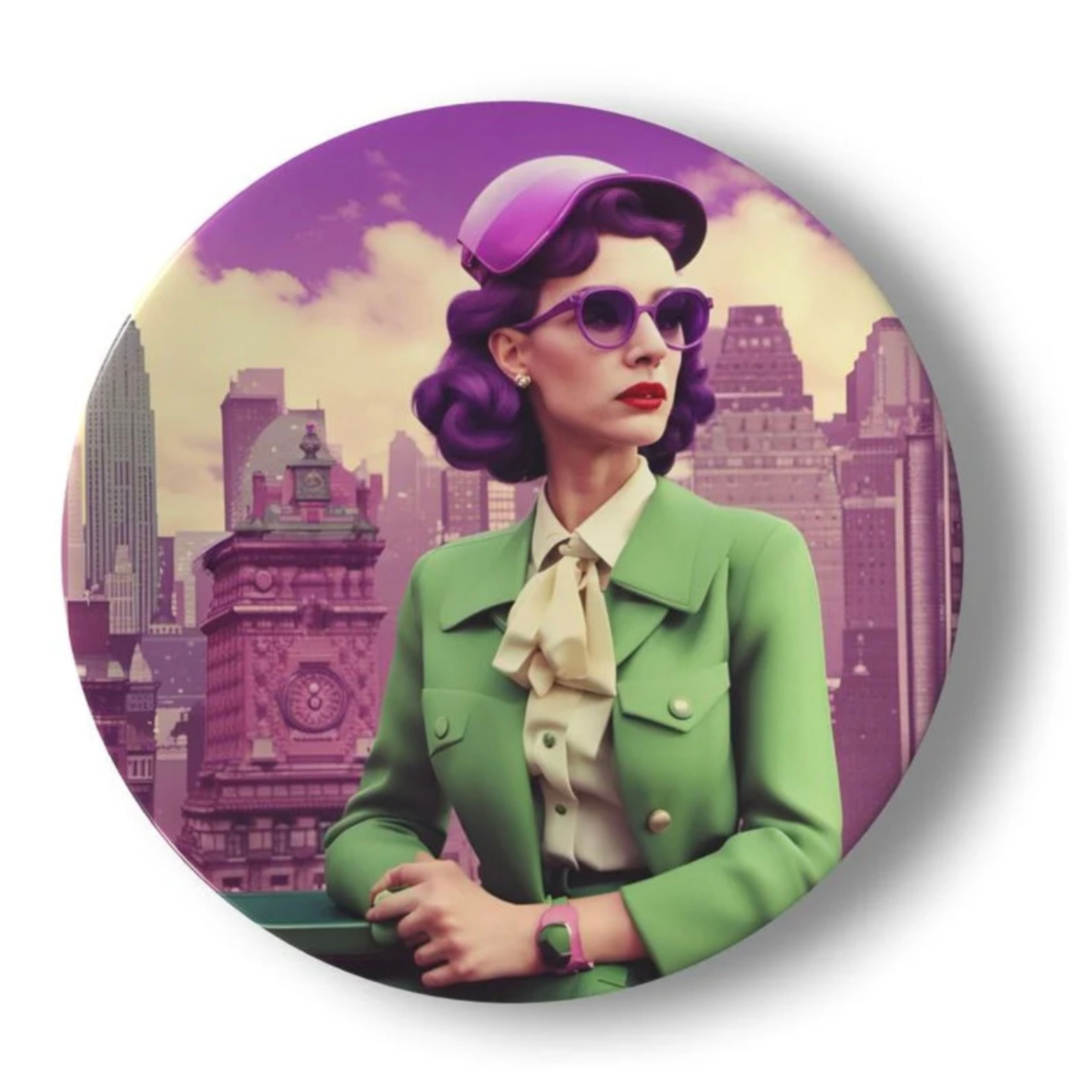 Arabella Takes Manhattan – Decorative Plate Collection