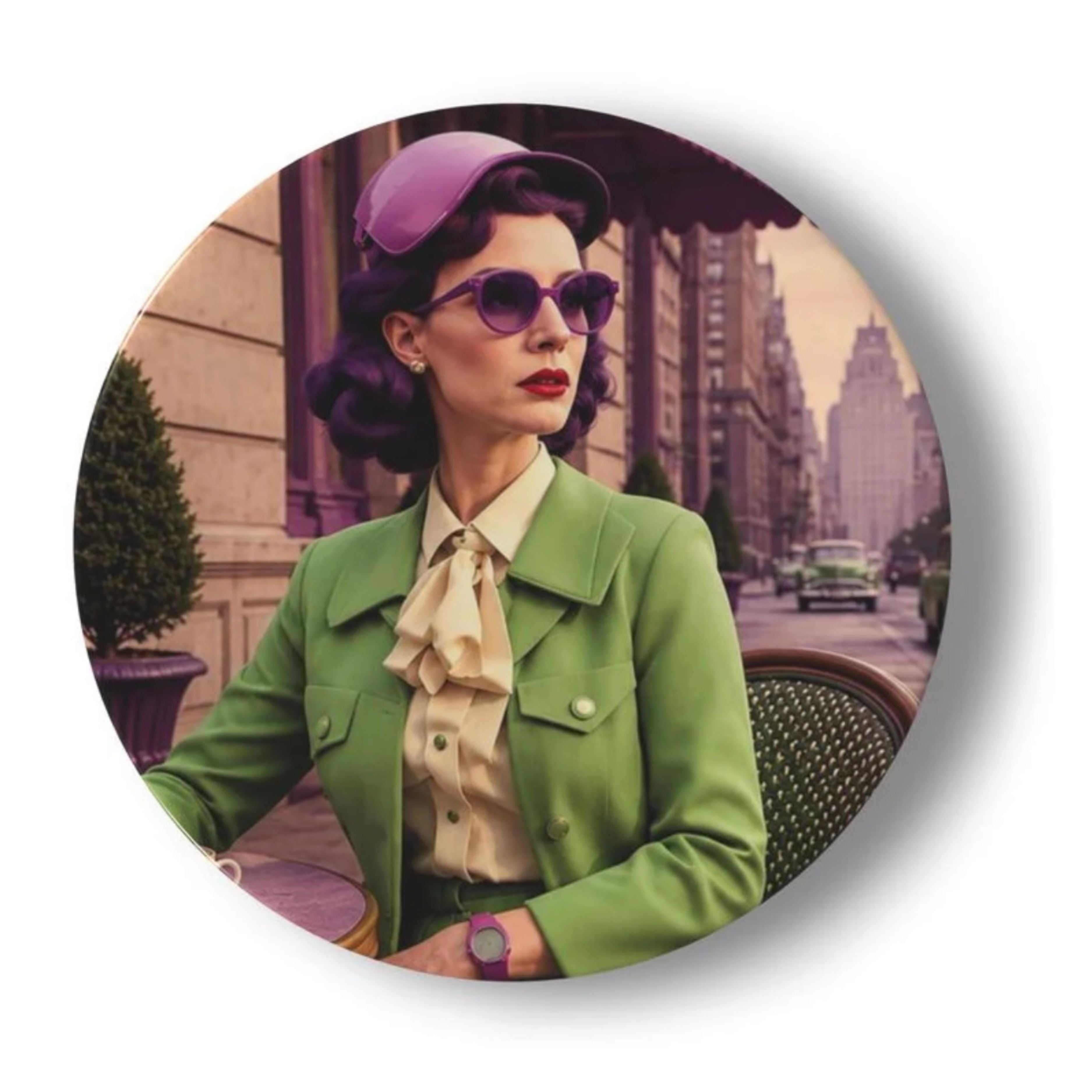 Arabella Takes Manhattan – Decorative Plate Collection
