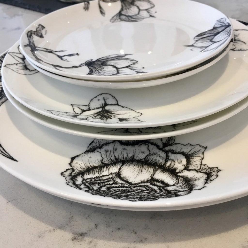 Sarah Horne Botanical - Fine Bone China Dinner Plates