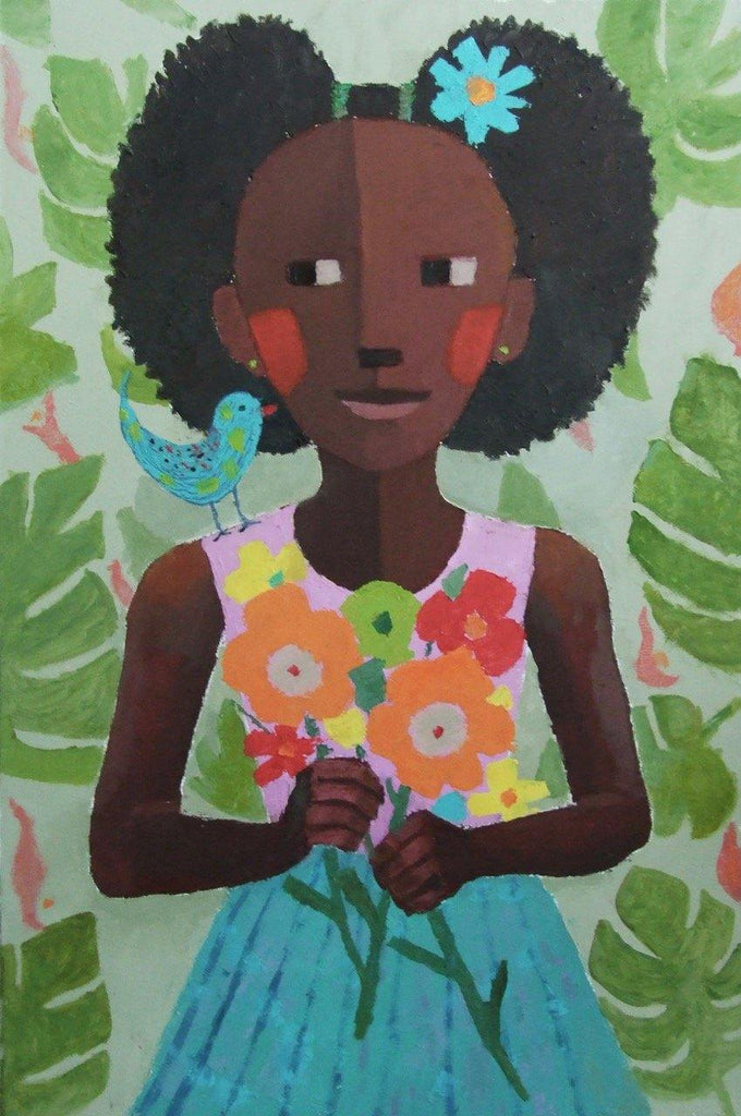Catriona Millar Print -  Flower Girl