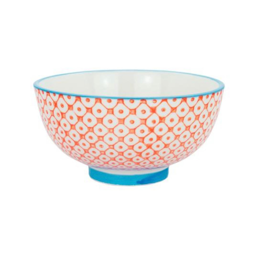 Nicola Spring Hand Printed 4.5" Rice Bowls - Set of 6 & 3 Colours