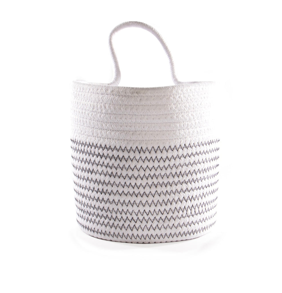 Hanging Cotton Rope Basket