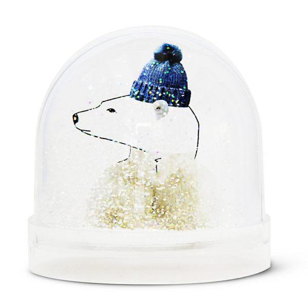 Hugging Polar Bear - Snow Globe XL - Lizzie Onion's Emporium