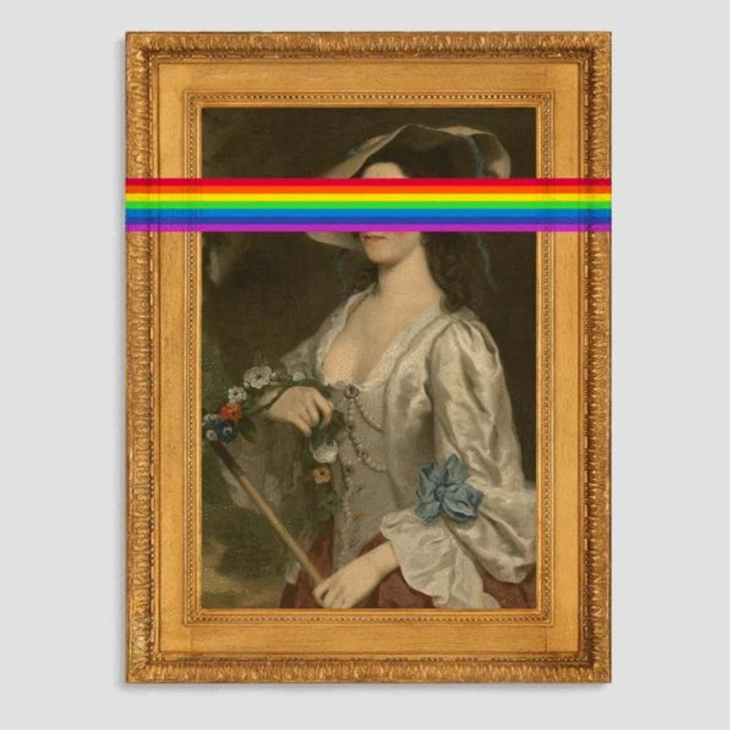 Prince & Rebel - LIMITED EDITION: The Rainbow Lady Canvas Print