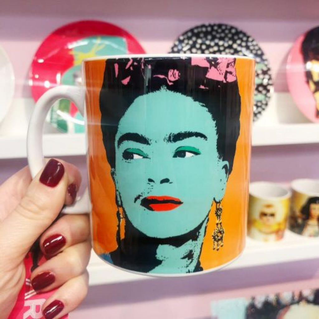 Frida Kahlo Mug - by Wallace Elizabeth