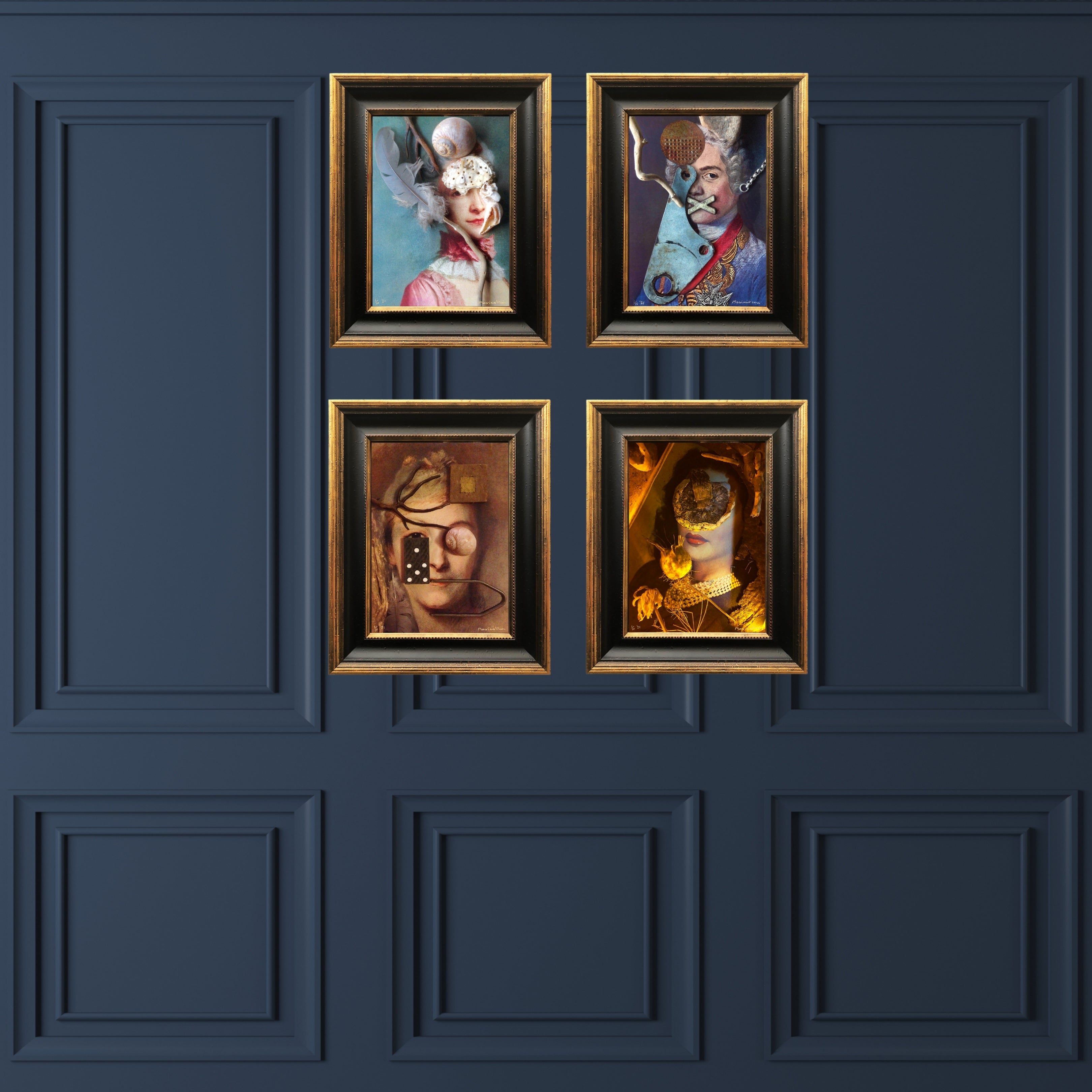 Limited Edition Pair of Prints Set of Four - The Alchemy Collection