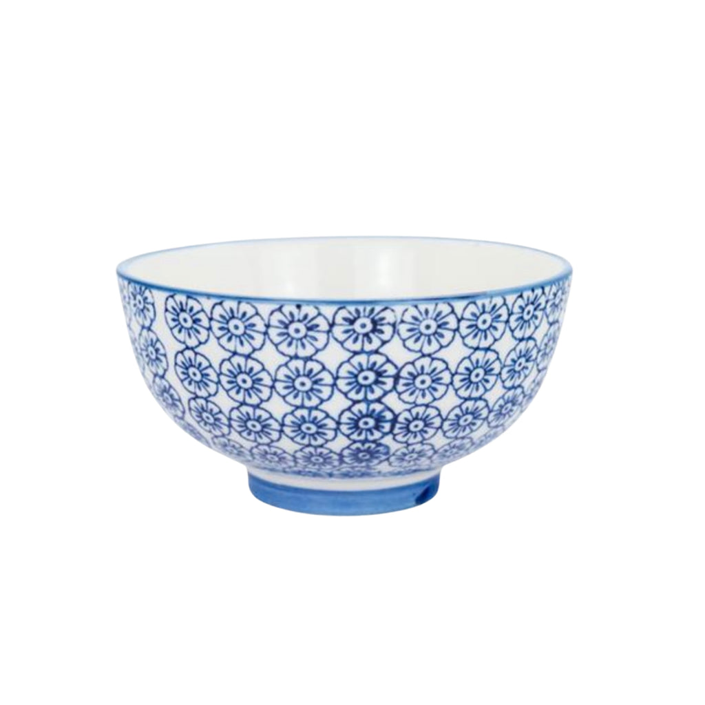 Nicola Spring Hand Printed 4.5" Rice Bowls - Set of 6 & 3 Colours